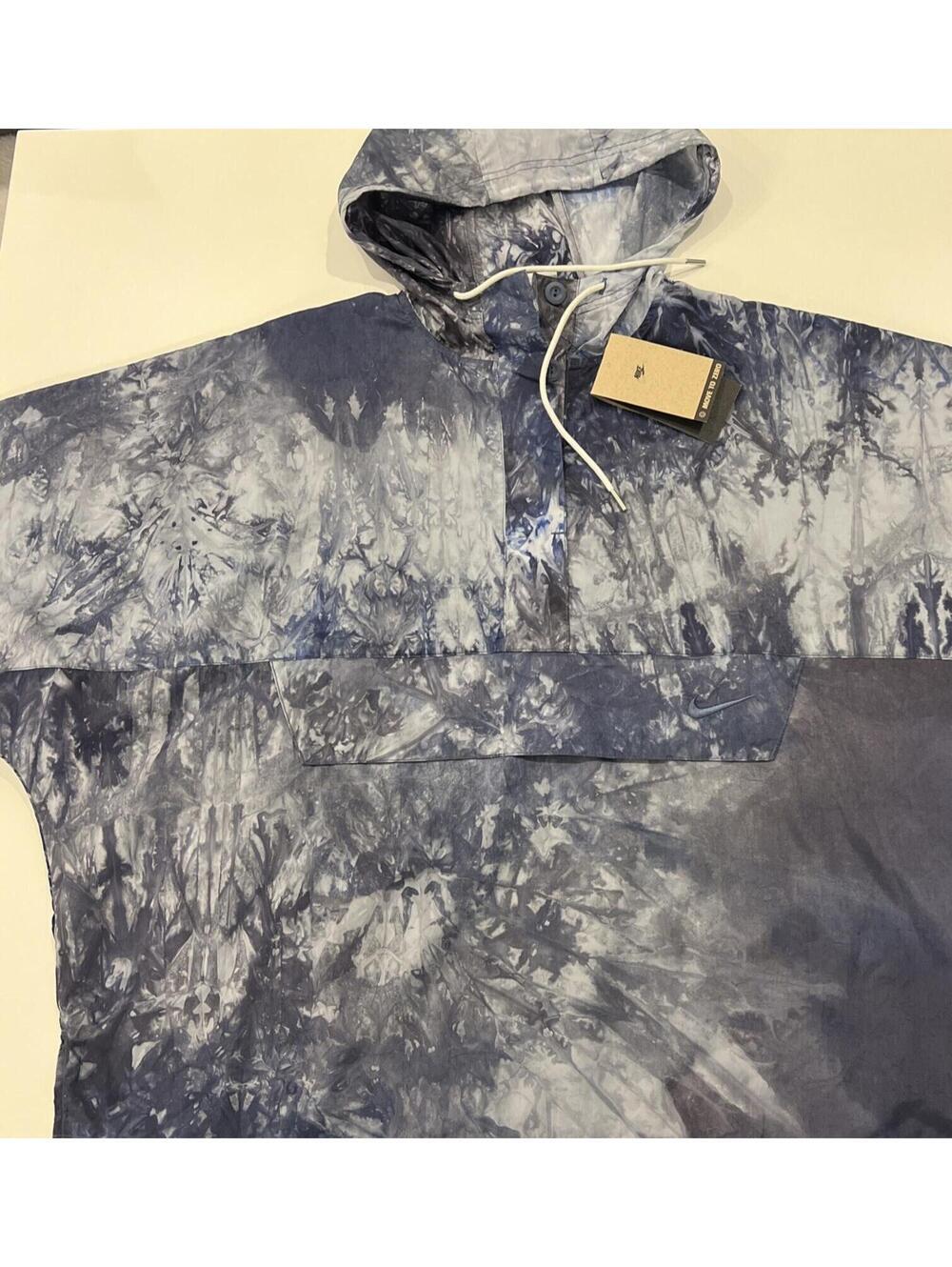 Nike $145 Sportswear Women's Woven Wave Dye Jacket Size Medium NWT DV7936-015 - Picture 12 of 12